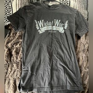 wicked wort brewery t-shirt